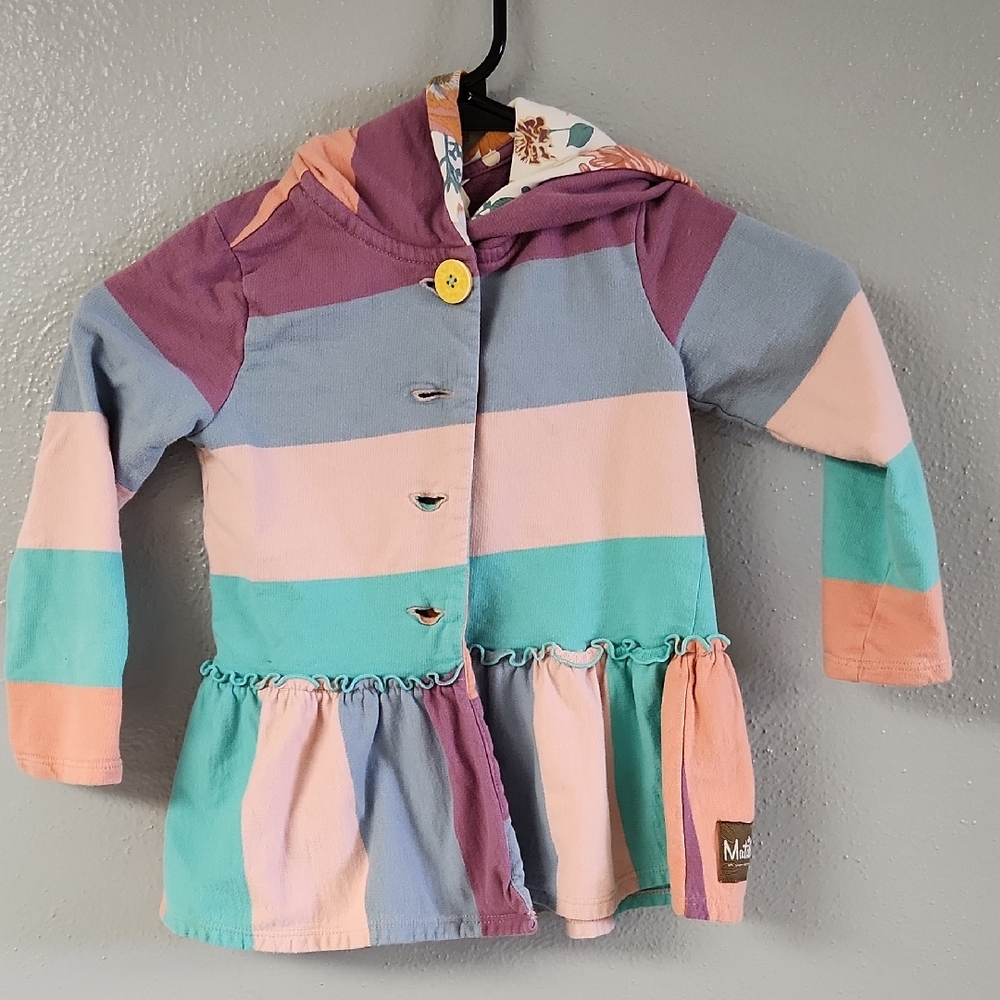 Colorful Striped Children's Jacket